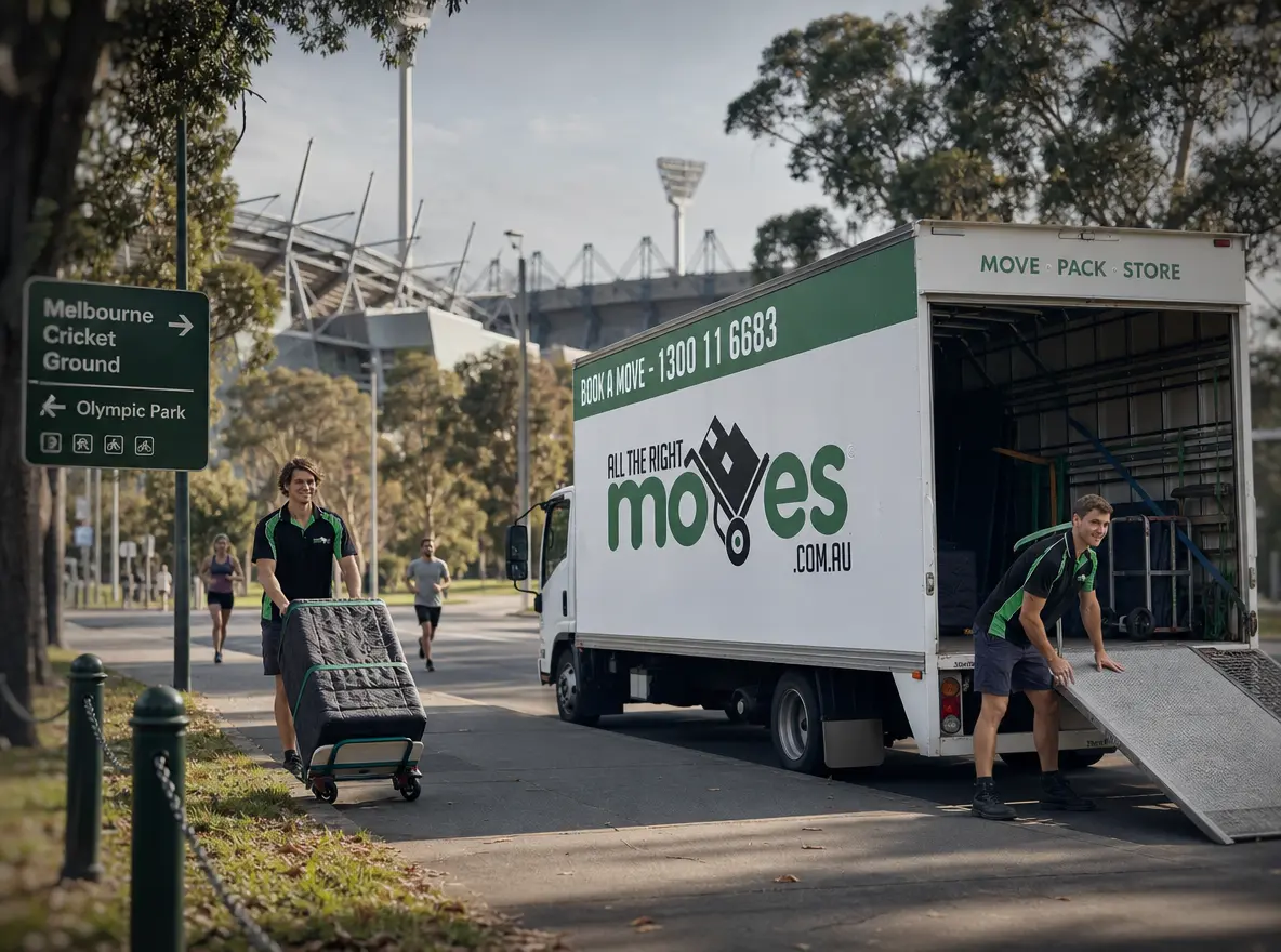 Removalists and truck in Melbourne